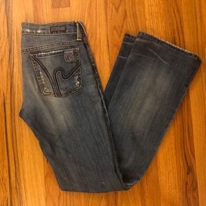 NWOT Citizens of Humanity Distressed Jeans boho